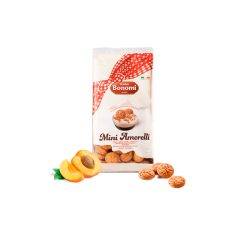 Mini Amaretti mandulás barackos keksz 150g