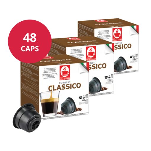 Classico Dolce Gusto kompatibilis kávékapszula 3x16db (48 kapszula) 