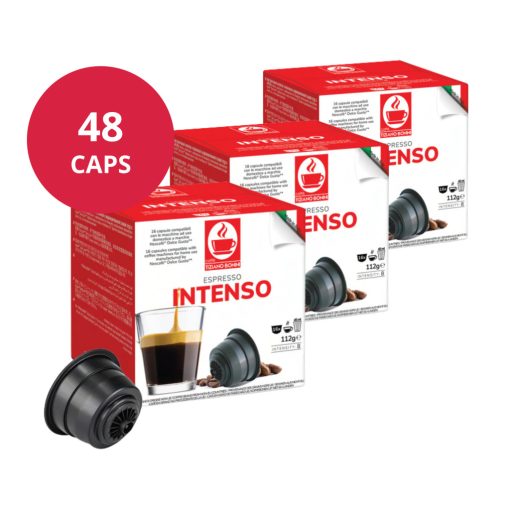 Intenso Dolce Gusto kompatibilis kávékapszula 3x16db (48 kapszula) 