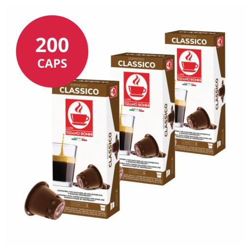 Classico Nespresso kompatibilis kávékapszula Bonini 20x10db (200 kapszula)