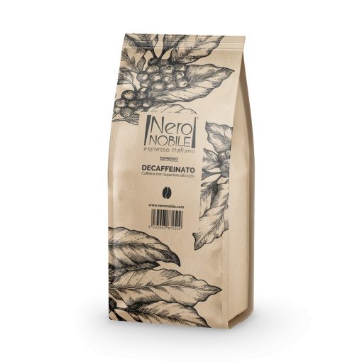Koffeinmentes szemes pörkölt kávé Nero Nobile 1kg