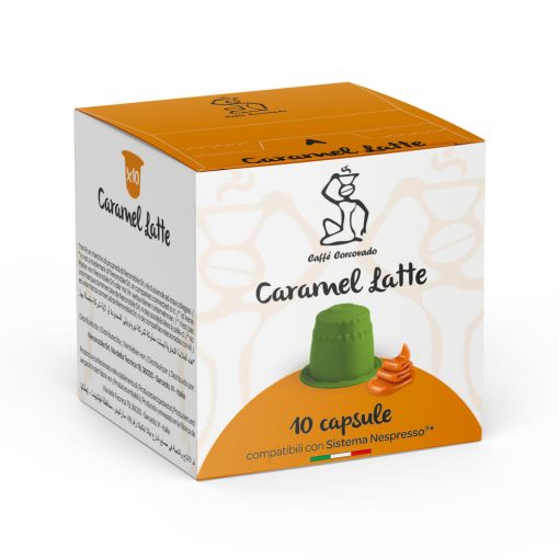 Caramel Latte Nespresso kompatibilis kapszula 10db