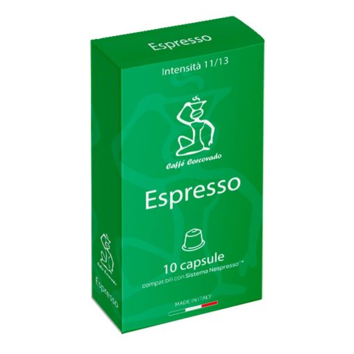 Espresso kávé Nespresso kompatibilis kapszulában 10 db