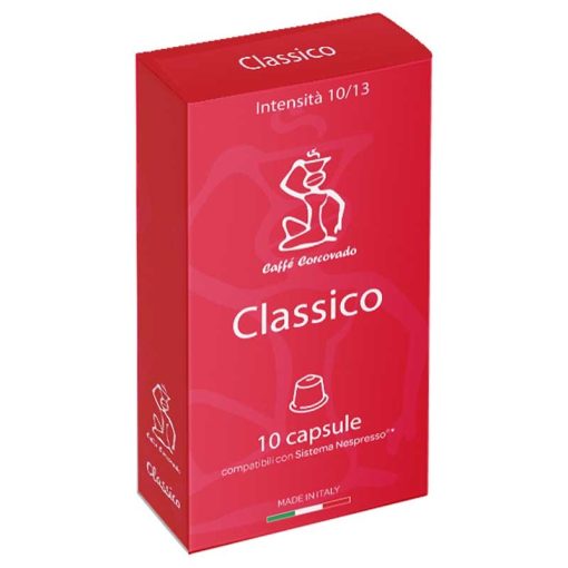 Classico Corcovado Nespresso kompatibilis kávékapszula 10db