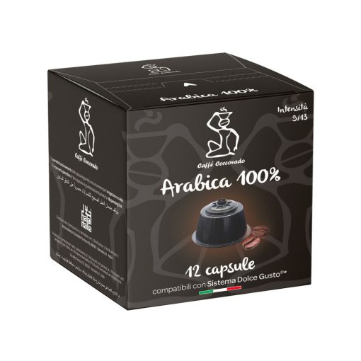 Corcovado Arabica Dolce Gusto kompatibilis kávékapszula 12db