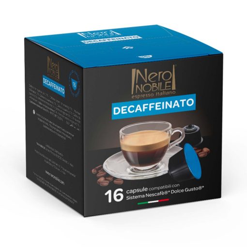 Koffeinmentes Dolce Gusto kompatibilis kávékapszula 16 db