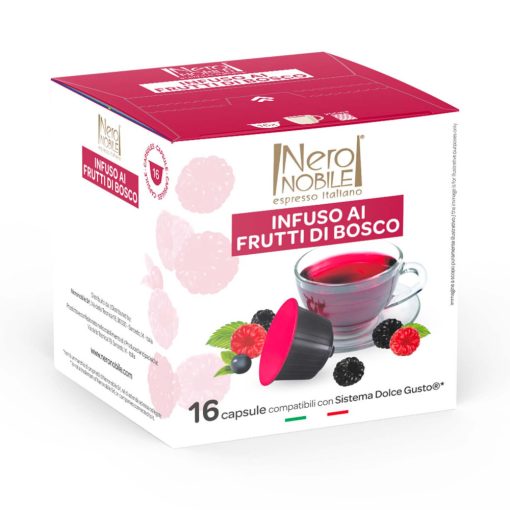 Erdei Gyümölcs tea Dolce Gusto kompatibilis kapszulában 16db