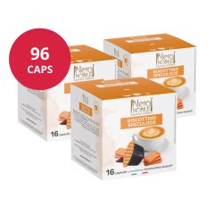   Fahéjas kekszes kávé Dolce Gusto kompatibilis kapszulában karton 6x16db (96 kapszula)