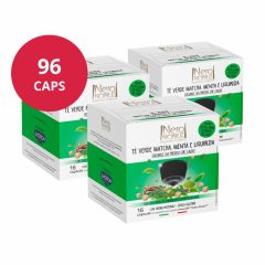   Zöld Matcha tea mentával Dolce Gusto kompatibilis kapszulában karton 6x16db (96 kapszula)
