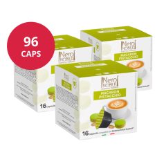   Pisztáciás Macaron Cappuccino Dolce Gusto kompatibilis kapszula karton 6x16db (96 kapszula)