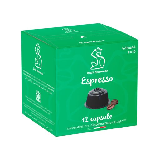 Espresso Corcovado Dolce Gusto kompatibilis kávékapszula 12db