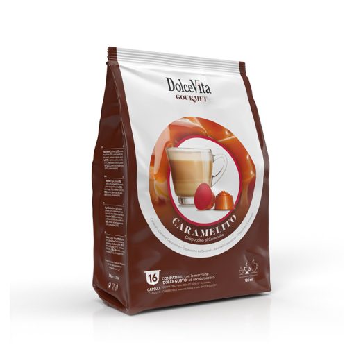 Karamellás Cappuccino Dolce Gusto kompatibilis kapszula 16db Dolce Vita