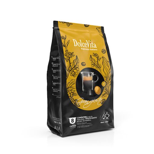 Arabica 100% Gran Gusto Dolce Gusto kompatibilis kávé kapszula 8db