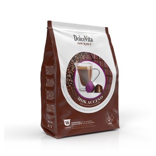 Mocaccino csokoládés Cappuccino Dolce Gusto kompatibilis kapszula 16db Dolce Vita