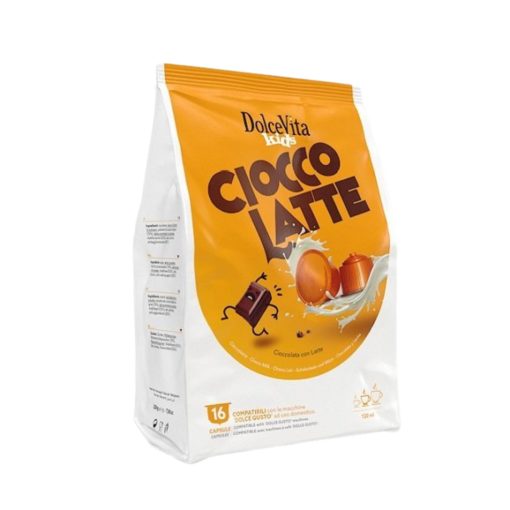 Tejcsokoládé Dolce Gusto kompatibilis kapszula 16db Dolce Vita 