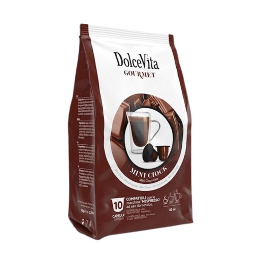 Cioccolato Nespresso kompatibilis forró csoki kapszula 10db Dolce Vita
