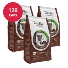   Mentás forró csokoládé Nespresso kompatibilis kapszulában 12x10db (120 db) Dolce Vita
