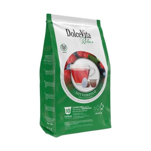 Erdei gyümölcs tea Nespresso kompatibilis kapszula 10 db Dolce Vita