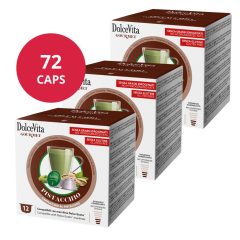  Pisztáciás Cappuccino Dolce Gusto kompatibilis kapszulában 6x12db (72 kapszula) Dolce Vita