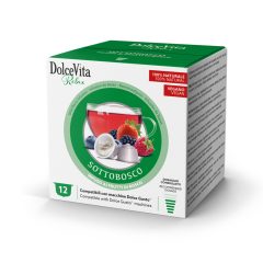   Erdei gyümölcstea Dolce Gusto kompatibilis kapszulában 12db Dolce Vita