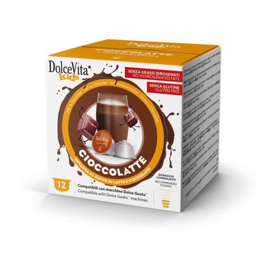 Tejcsokoládé Dolce Gusto kompatibilis kapszulában 12db Dolce Vita