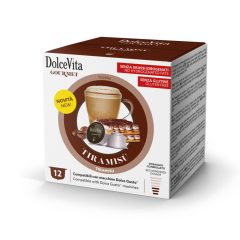   Tiramisus Cappuccino Dolce Gusto kompatibilis kapszulában 12db Dolce Vita