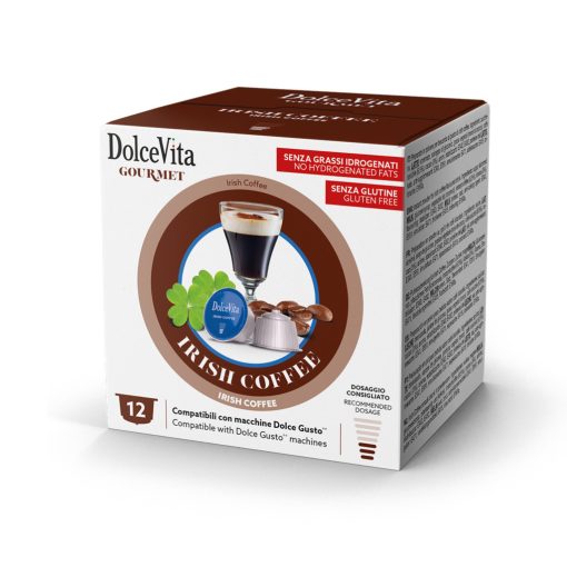Ír krémlikőrös Cappuccino Dolce Gusto kompatibilis kapszulában 12db Dolce Vita