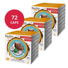   Kókuszos Csokoládé Dolce Gusto kapszulában 6x12db (72 kapszula) Dolce Vita 