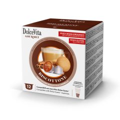   Fahéjas kekszes Cappuccino Dolce Gusto kompatibilis kapszulában 12db Dolce Vita