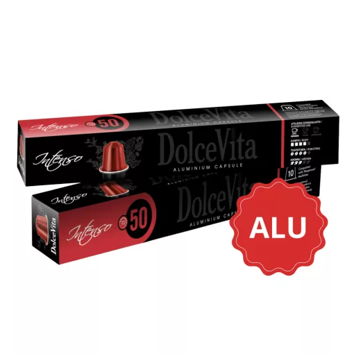 Intenso Aluminium Nespresso kávékapszula Tube 10db Dolce Vita