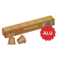   Tradizione Nespresso kompatibilis Aluminium kávékapszula Garibaldi 10db