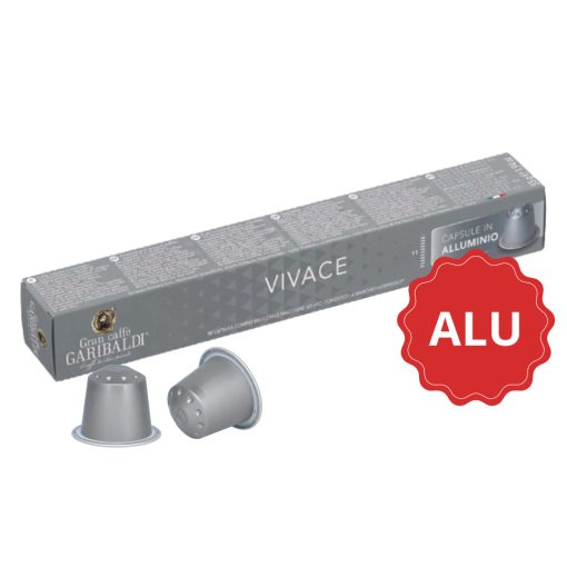Vivace Nespresso kompatibilis Aluminium kávékapszula Garibaldi 10db