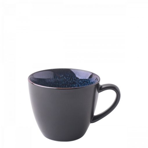 Fekete porcelán kávécsésze 250ml