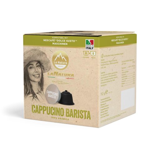 Cappuccino Dolce Gusto kompatibilis kapszula 16db LaNatura