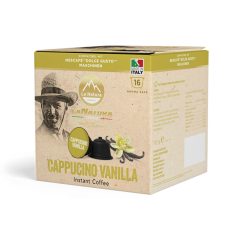   Vaniliás Cappuccino Dolce Gusto kompatibilis kapszula 16db LaNatura