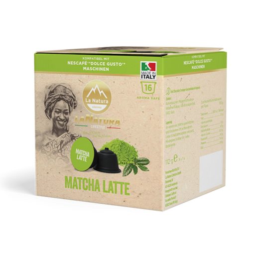Matcha Latte Dolce Gusto kompatibilis kapszula 16db LaNatura