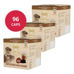   Ír krémlikőrös Cappuccino Dolce Gusto kompatibilis kapszulában 6x 16db (96 kapszula) LaNatura