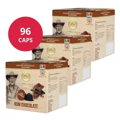   Rumos Forró Csokoládé Dolce Gusto kapszulában 6x 16db (96 kapszula) LaNatura
