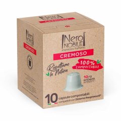   Cremoso Nespresso kompatibilis komposztálható lebomló kávékapszula 10 db