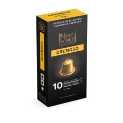   Cremoso Aluminium Nespresso kompatibilis kávékapszula 10 db