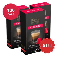   Classico Aluminium Nespresso kompatibilis kávékapszula karton 10x10db (100 kapszula)
