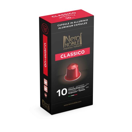 Classico Aluminium Nespresso kompatibilis kávékapszula 10db