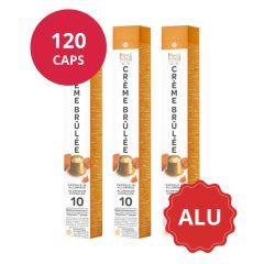   Creme Brulee Aluminium Tube Nespresso kompatibilis kapszulában karton 12x10db (120 kapszula)