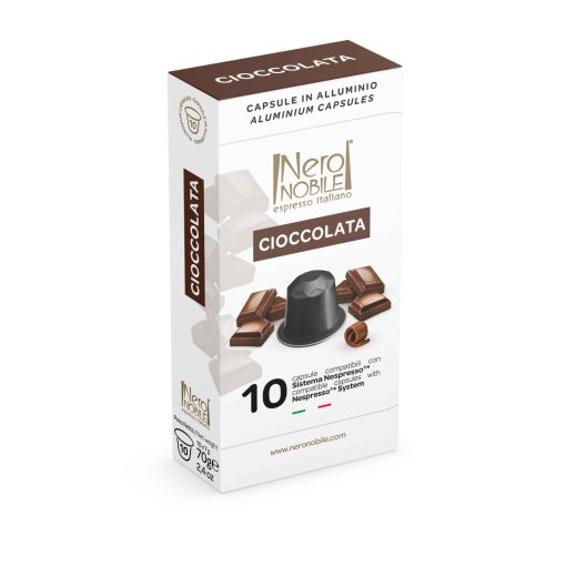 Cioccolato Aluminium Nespresso kompatibilis kapszulában 10db dobozban