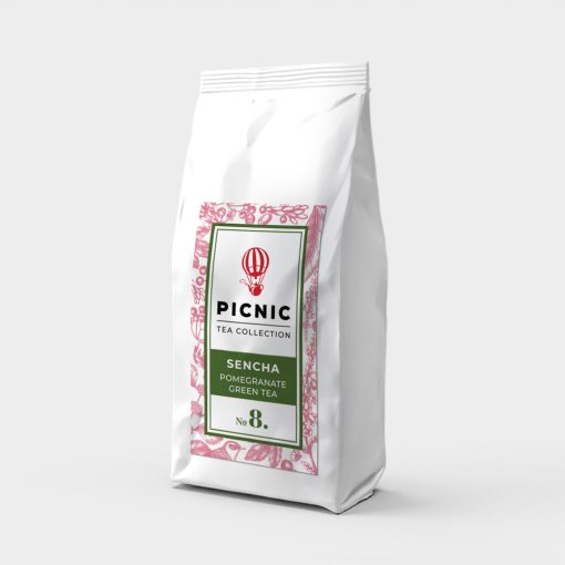 Sencha Gránátalmás szálas Zöld tea 45g